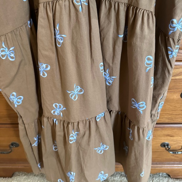 Adorable bow front dress NWOT - Picture 8 of 14